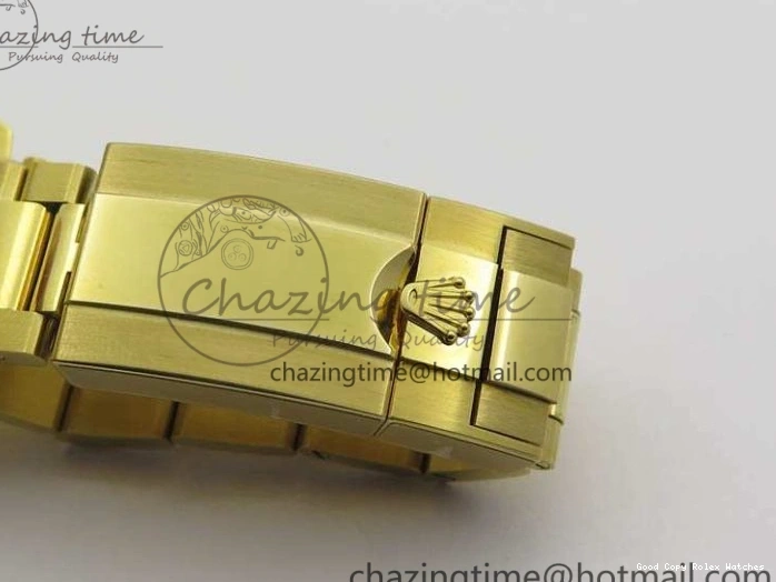 Best AAA Replica Sites Edition 3577 Bracelet II YG On YachtMaster YG Cozy 116688 Ceramic Bezel Best A White 1:1 Blue Dial JF 1224